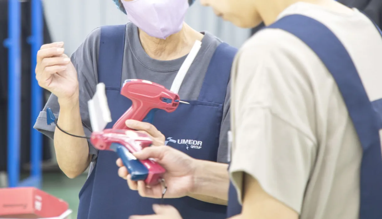 社員が働いている様子